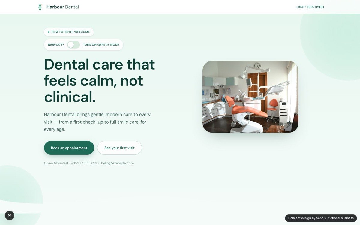 Harbour Dental — preview